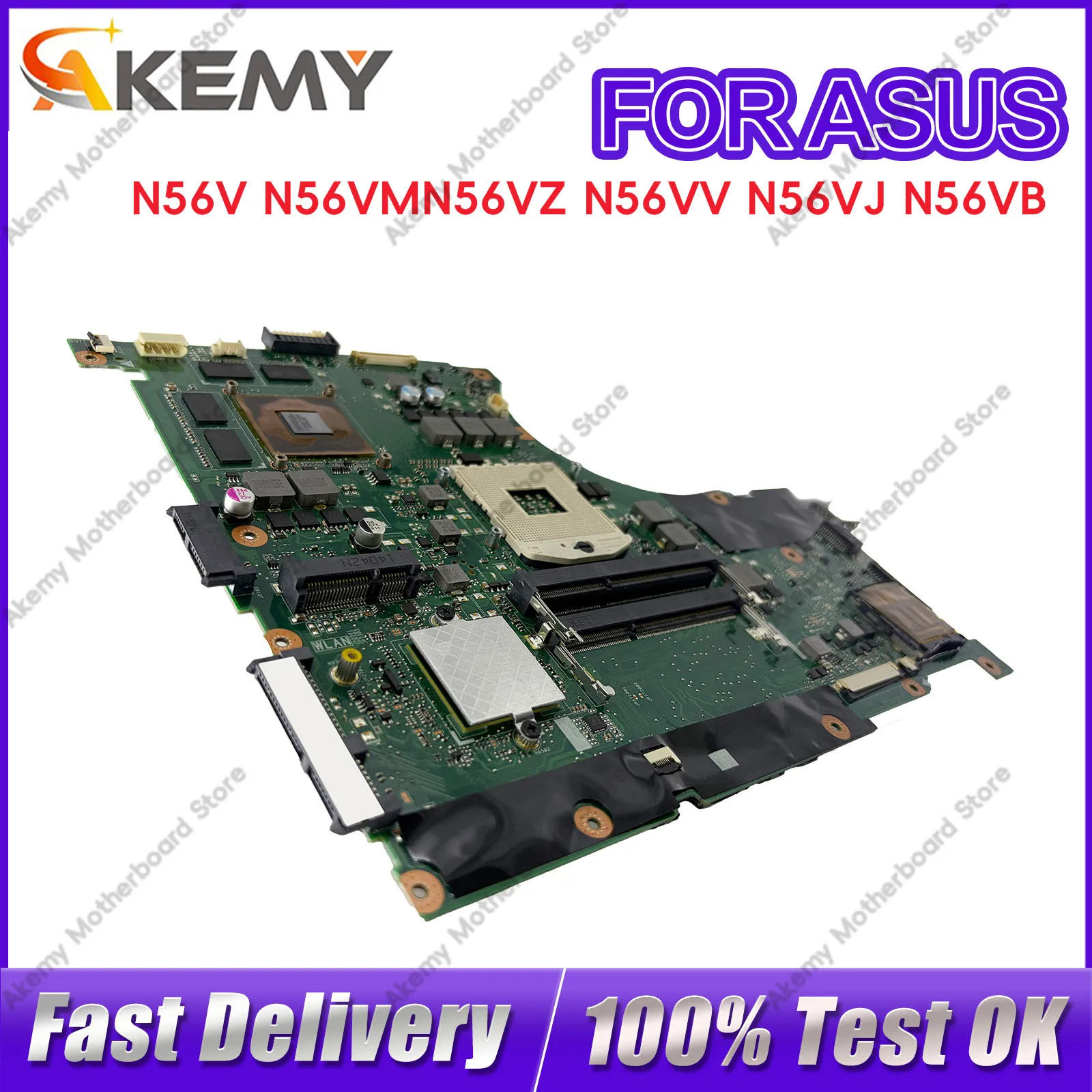 N56VM N56VV Laptop Motherboard For ASUS N56VJ N56VB N56V N56VZ N56VM Notebook Mainboard in stock 100% tests OK fast shipping
N56VM N56VV Laptop Motherboard For ASUS N56VJ N56VB N56V N56VZ N56VM Notebook Mainboard in stock 100% tests OK fast shipping