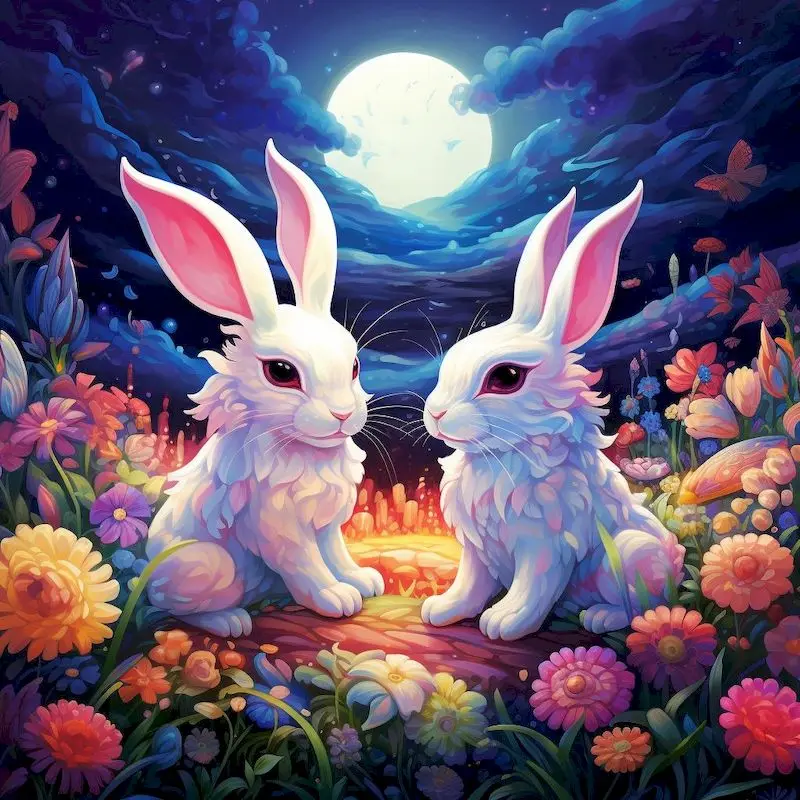 CHENISTORY 5D Diamond Art Painting For Adults Kit Full Drill Round Diamond Embroidery Mosaic Rabbit Picture Of Rhinestones Decor
CHENISTORY 5D Diamond Art Painting For Adults Kit Full Drill Round Diamond Embroidery Mosaic Rabbit Picture Of Rhinestones Decor
