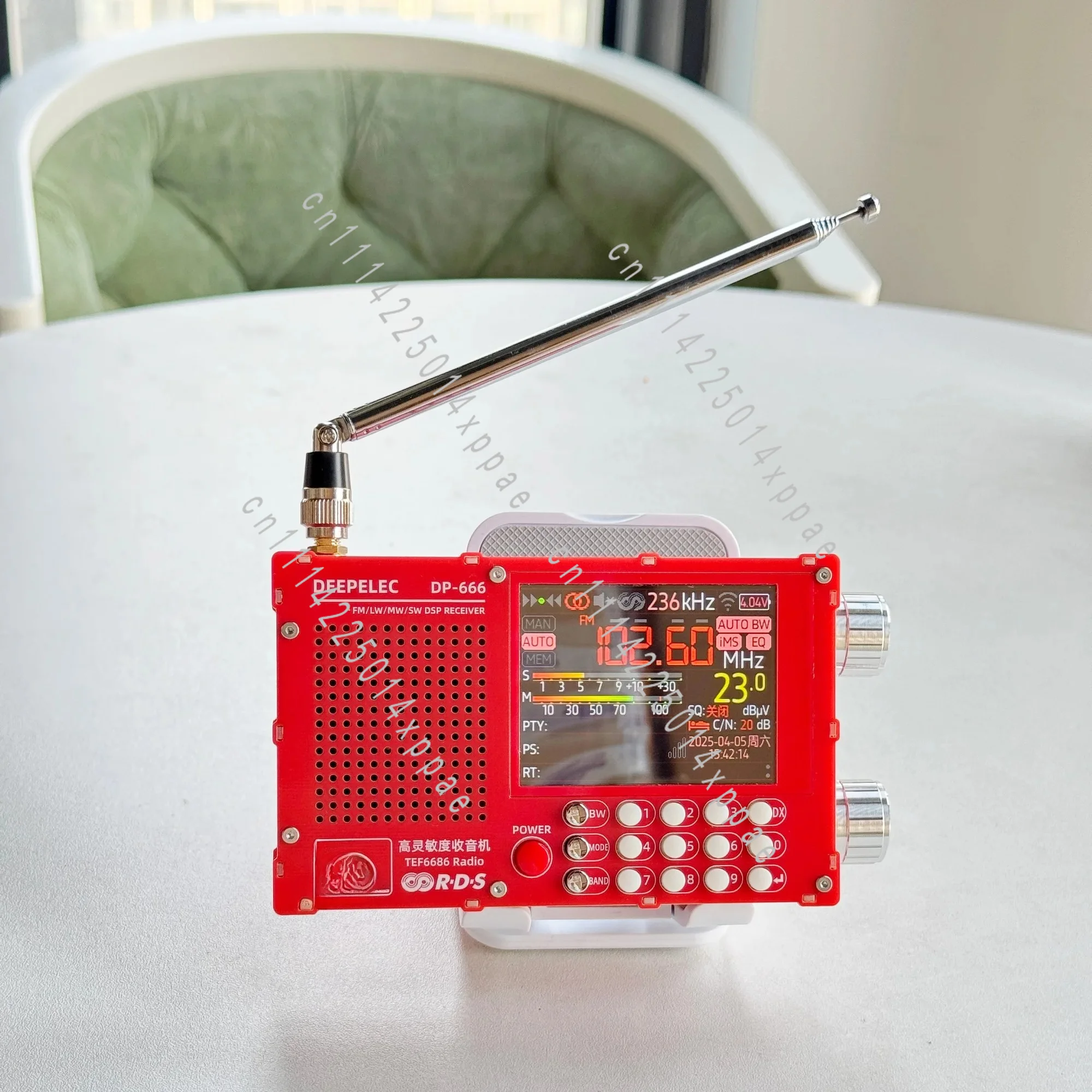 TEF6686 Radio High Sensitivity Full Band FM AM LW MW SW Shortwave ESP32 RDS 2.8 Inch IPS LCD DEEPELEC
TEF6686 Radio High Sensitivity Full Band FM AM LW MW SW Shortwave ESP32 RDS 2.8 Inch IPS LCD DEEPELEC
