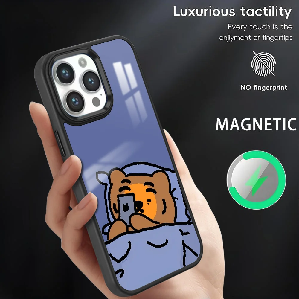 Anime Cute M-Muziks-s Tiger Phone Case For iPhone 16 15 14 13 12 11 Pro Max Plus Mini Magnetic Magsafe Wireless Charging Cover
Anime Cute M-Muziks-s Tiger Phone Case For iPhone 16 15 14 13 12 11 Pro Max Plus Mini Magnetic Magsafe Wireless Charging Cover