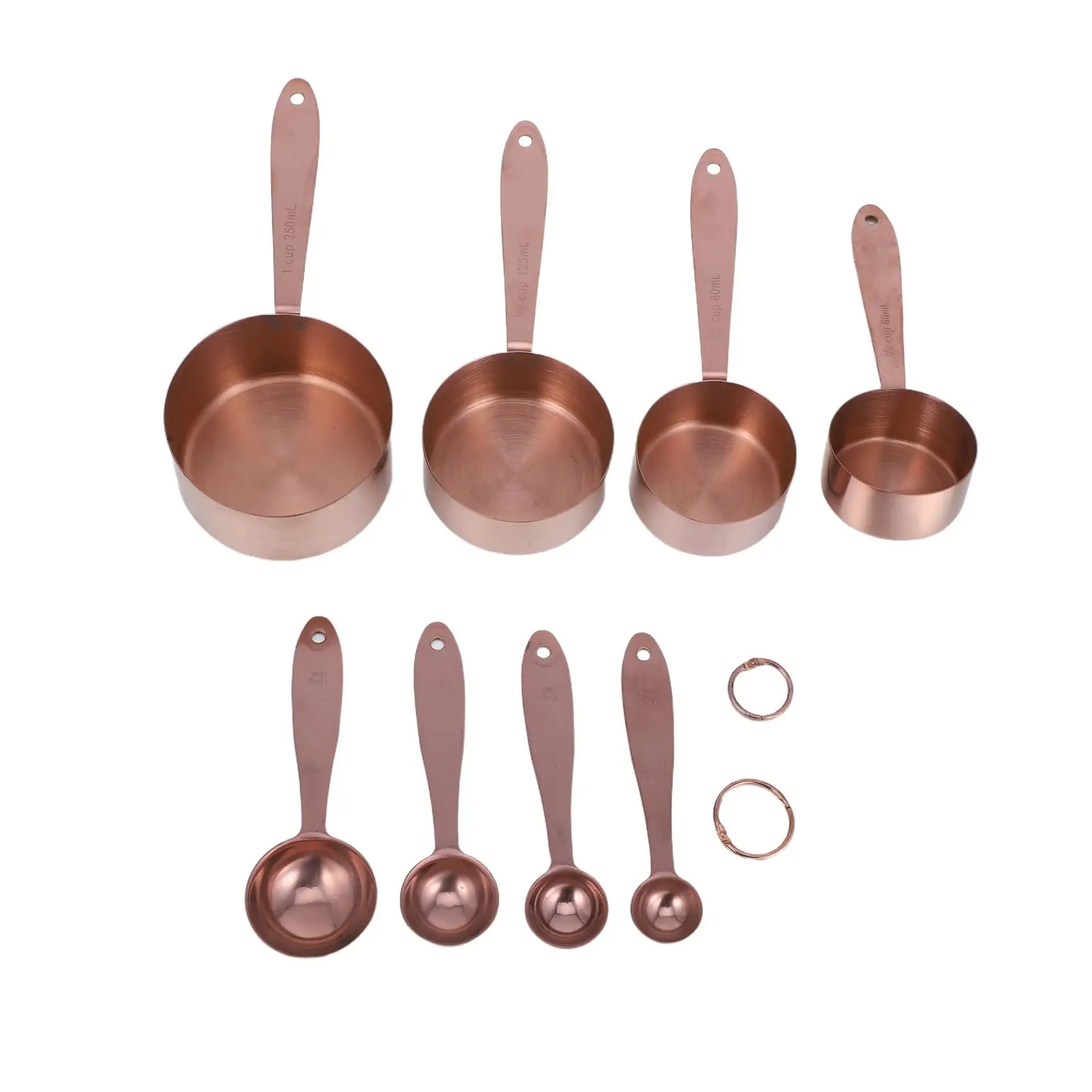 1Set Stainless Steel Measuring Spoon Set Stackable Kitchen Measuring Utensils Baking Coffee Scoop Teaspoon Precise Engraved
1Set Stainless Steel Measuring Spoon Set Stackable Kitchen Measuring Utensils Baking Coffee Scoop Teaspoon Precise Engraved