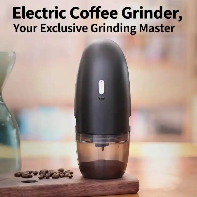 Portable Electric Coffee Grinder, TYPE-C, Adjustable Coarseness, Ceramic Grinding Core Home Coffee Beans Pulverizer Grinders
Portable Electric Coffee Grinder, TYPE-C, Adjustable Coarseness, Ceramic Grinding Core Home Coffee Beans Pulverizer Grinders