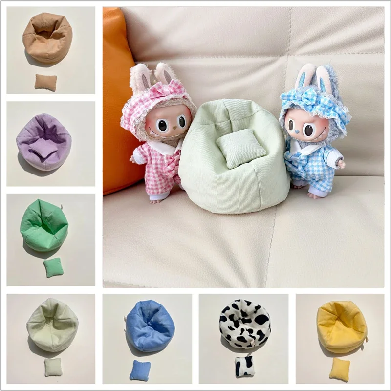 Doll not included) Suitable for 15cm labubu doll bed cute idol party toy accessories mini plush lazy sofa bed comfortable seat
Doll not included) Suitable for 15cm labubu doll bed cute idol party toy accessories mini plush lazy sofa bed comfortable seat