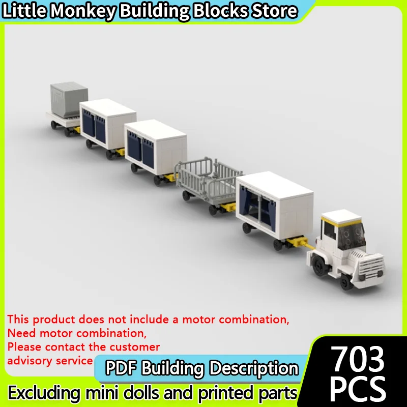 City Car Model MOC Building Bricks Classic Airport Baggage Tug Modular Technology Children Holiday Gifts Assemble Toys Suit
City Car Model MOC Building Bricks Classic Airport Baggage Tug Modular Technology Children Holiday Gifts Assemble Toys Suit
