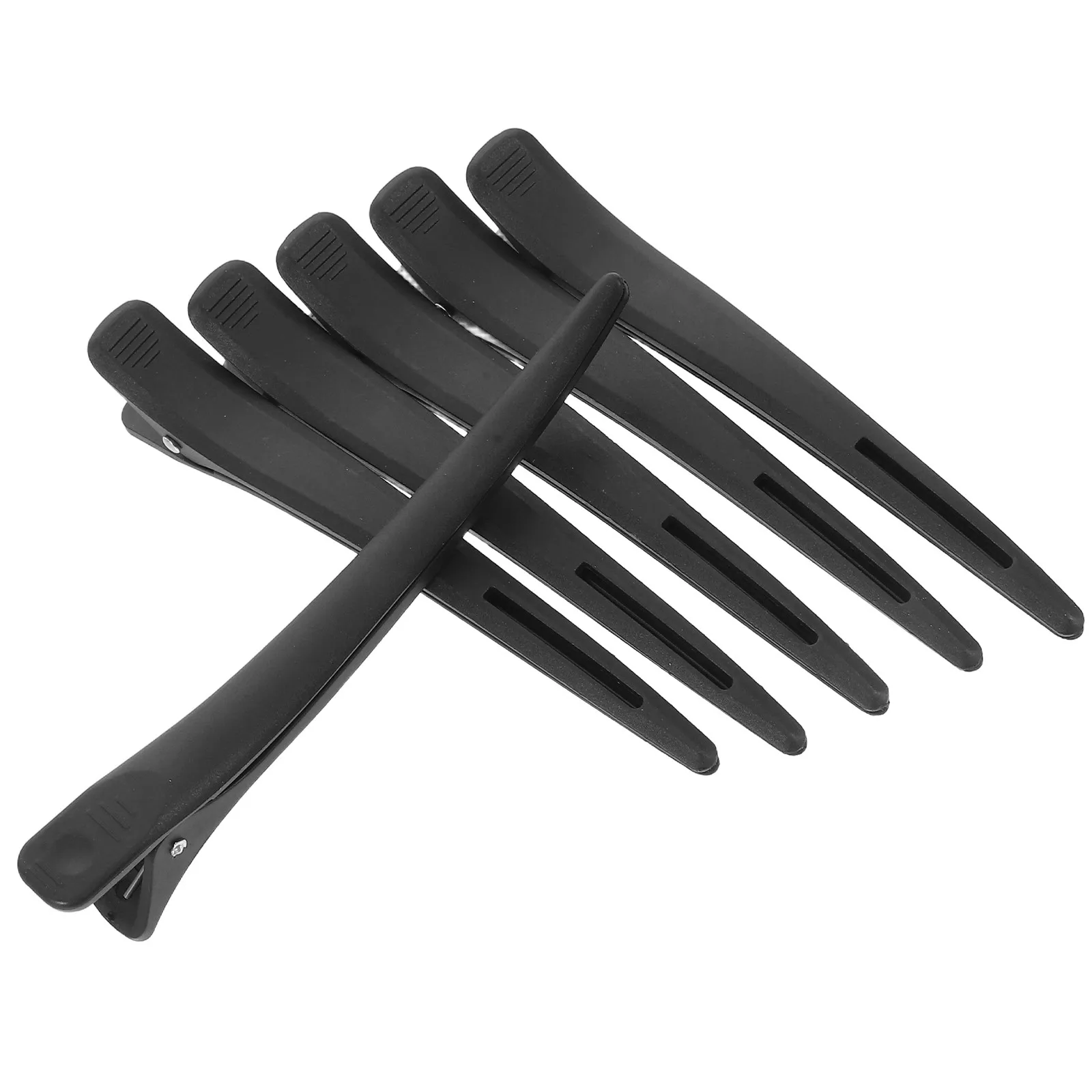 6Pcs Plastic Duckbill Clips for Haircut and Styling Glossy Finish Safe Skin Touch Hair Sectioning Clips for Salon Or Home
6Pcs Plastic Duckbill Clips for Haircut and Styling Glossy Finish Safe Skin Touch Hair Sectioning Clips for Salon Or Home
