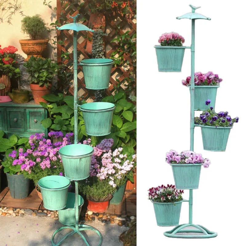 Balcony flower stand outdoor courtyard wrought iron umbrella creative decorative ornament garden terrace layout outdoor shelf
Balcony flower stand outdoor courtyard wrought iron umbrella creative decorative ornament garden terrace layout outdoor shelf