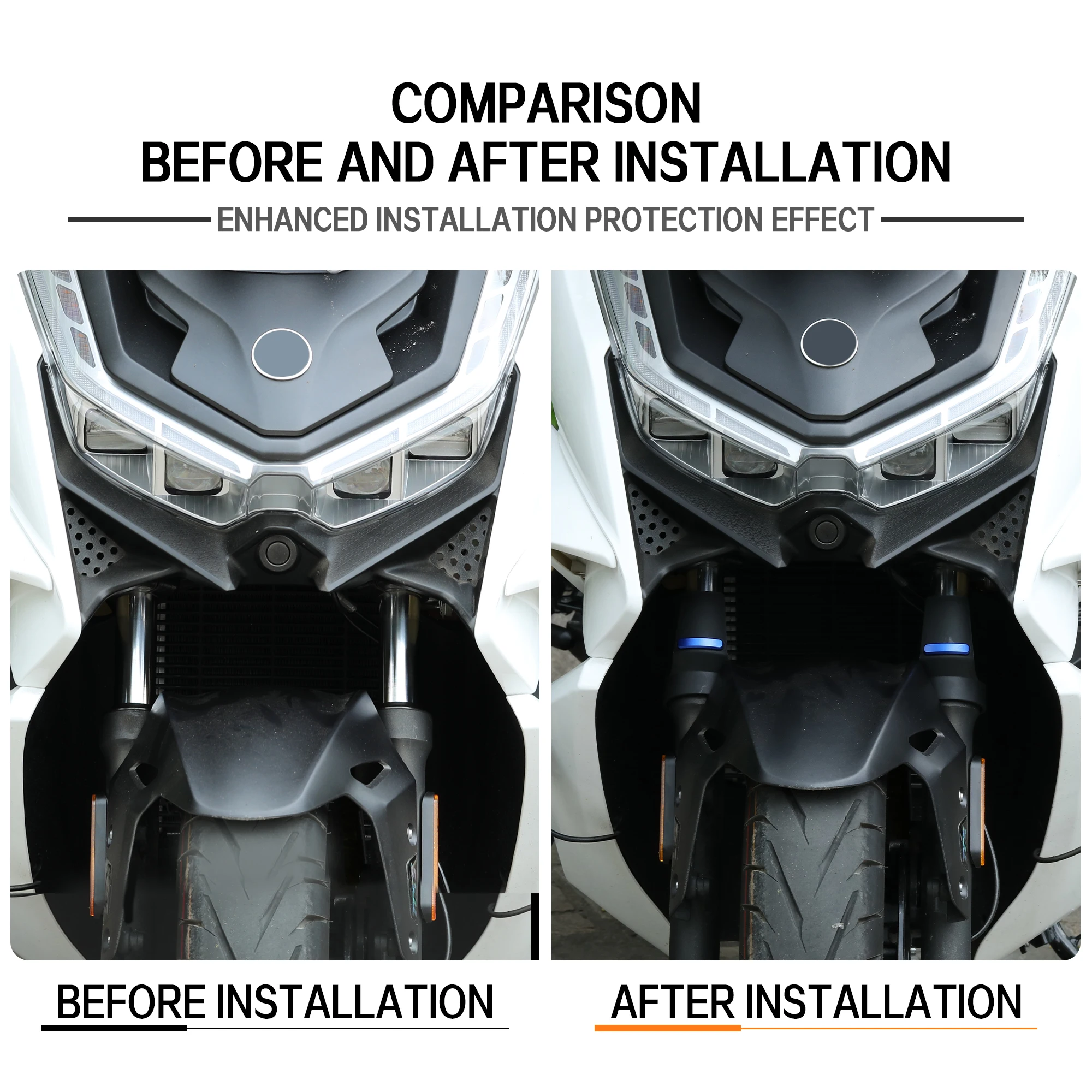 For Loncin VOGE SR4 MAX SR4MAX 2022-2026 Motorcycle SR4MAX Front Fork Guard Shock Absorbing Protective Shell Cover
For Loncin VOGE SR4 MAX SR4MAX 2022-2026 Motorcycle SR4MAX Front Fork Guard Shock Absorbing Protective Shell Cover