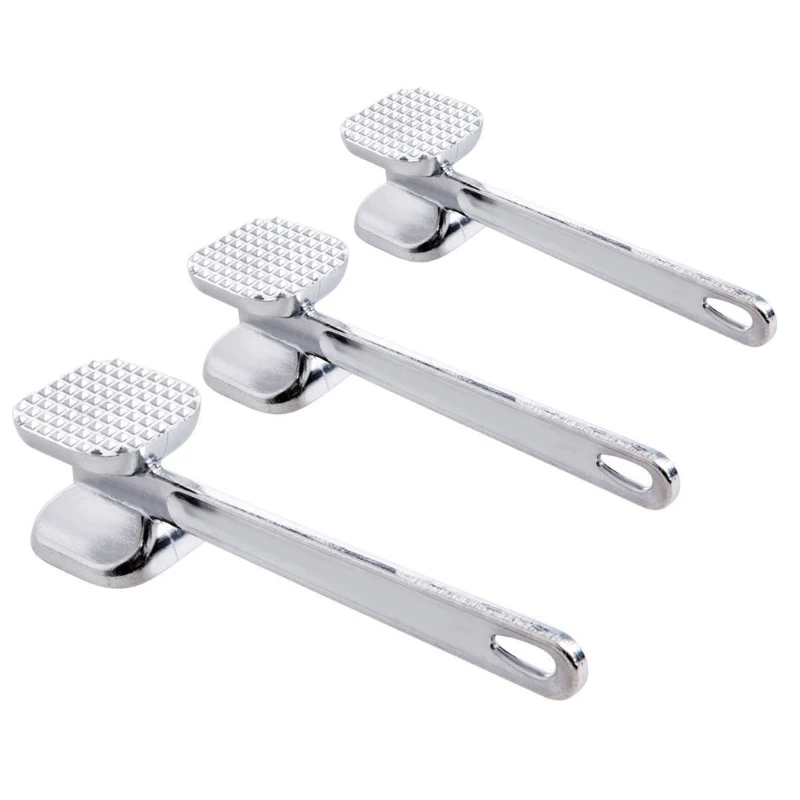 Q2Q4 Meat Tenderizer Hammer Kitchen Gadgets Multifunction Two Sided Loose Tenderizers Household Steak Pork Tenderizer Tool
Q2Q4 Meat Tenderizer Hammer Kitchen Gadgets Multifunction Two Sided Loose Tenderizers Household Steak Pork Tenderizer Tool
