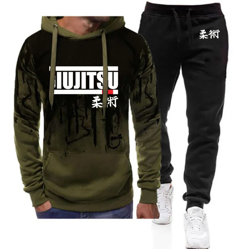 Brazilian Jiu Jitsu Print Autumn Winter Man Hoody Long Pants Set Jogging Sweatpant Basic Casual Sweatshirts hoodies
Brazilian Jiu Jitsu Print Autumn Winter Man Hoody Long Pants Set Jogging Sweatpant Basic Casual Sweatshirts hoodies