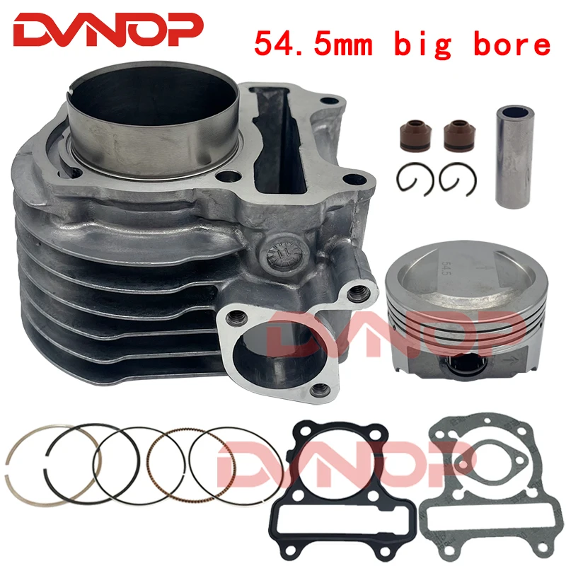 Motorcycle Accessories 54.5mm Big Bore Cylinder Kit for Honda DIO 110 VISION110 NSC110 KZL110
Motorcycle Accessories 54.5mm Big Bore Cylinder Kit for Honda DIO 110 VISION110 NSC110 KZL110