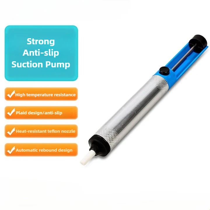 Bakon Suction Desolder Pump Desoldering Wick Solder Wire Air Gun Nozzles ESD-13 Professional Soldering Aid Tool Supply
Bakon Suction Desolder Pump Desoldering Wick Solder Wire Air Gun Nozzles ESD-13 Professional Soldering Aid Tool Supply