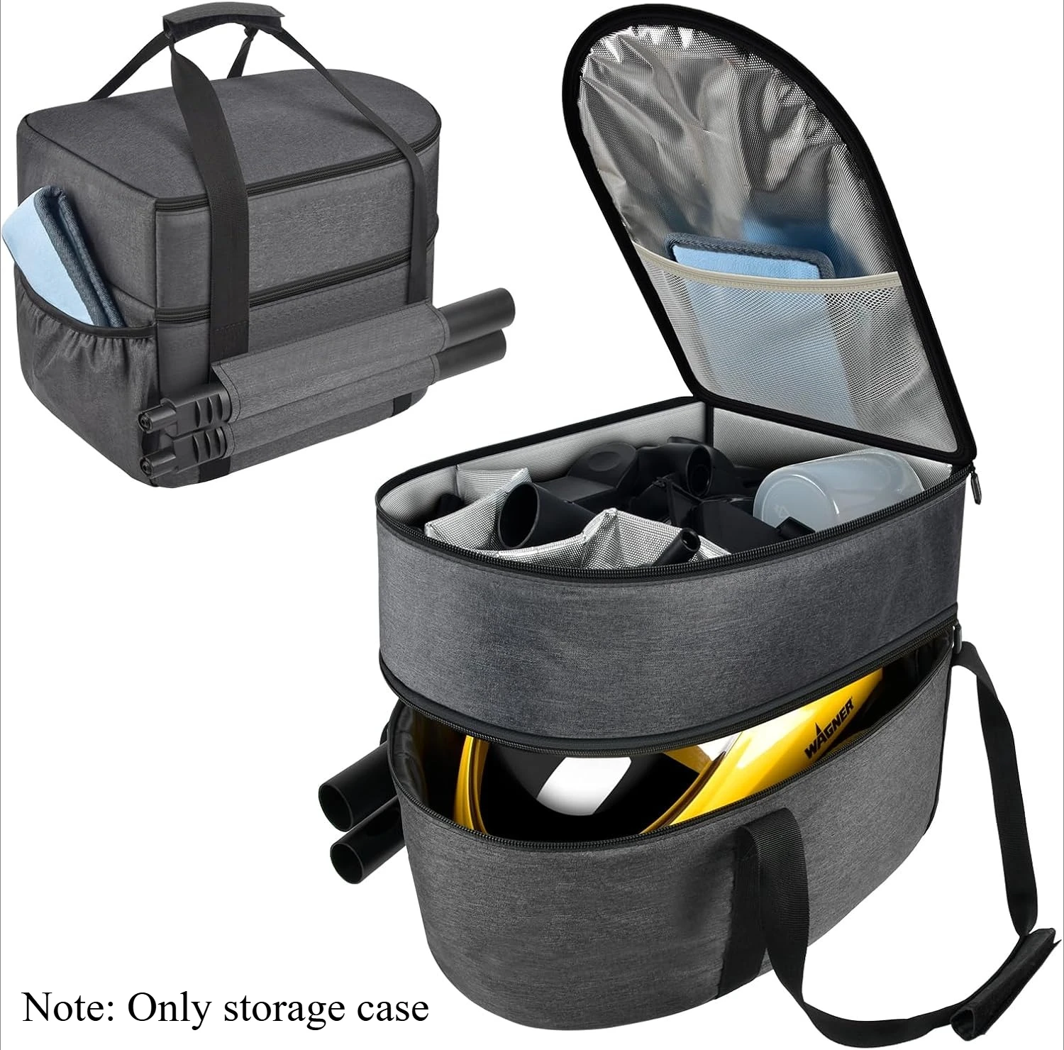 Сумка для портативного пароочистителя Wagner Spraytech 0282014 915e, складной чехол для хранения ручной пароварки, контейнер для 18 аксессуаров
Сумка для портативного пароочистителя Wagner Spraytech 0282014 915e, складной чехол для хранения ручной пароварки, контейнер для 18 аксессуаров