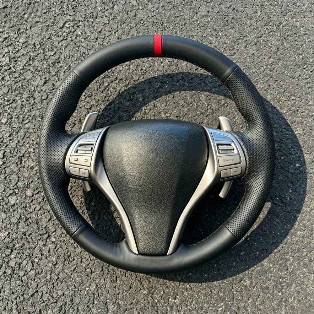 Hand-stitched Non-slip Microfiber Leather 2013-2018 Altima 2013-2018 X-Trail 2014-2017 Steering Wheel Cover For Nissan Teana
Hand-stitched Non-slip Microfiber Leather 2013-2018 Altima 2013-2018 X-Trail 2014-2017 Steering Wheel Cover For Nissan Teana