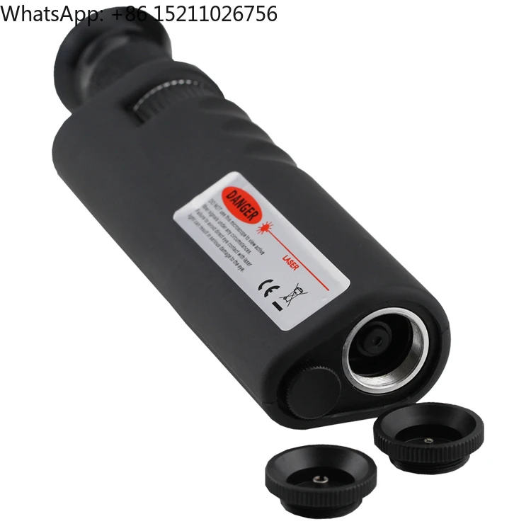Handheld 400X Magnification Fiber Optic Inspection Probe for 1.25mm and 2.5mm Optical Connector
Handheld 400X Magnification Fiber Optic Inspection Probe for 1.25mm and 2.5mm Optical Connector