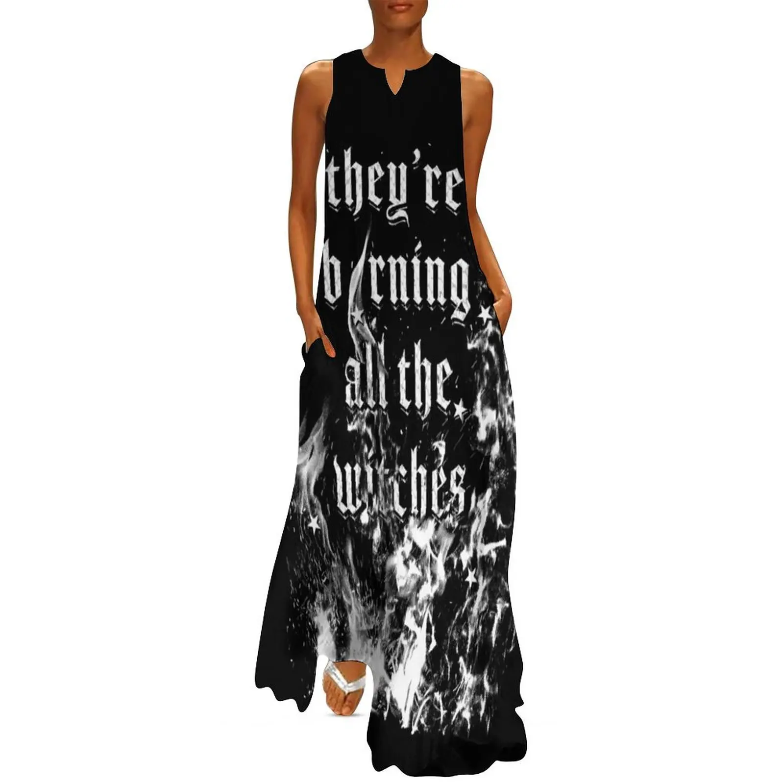 They're Burning Witches Reputation Long Dress Women's long dress Aesthetic clothing
They're Burning Witches Reputation Long Dress Women's long dress Aesthetic clothing