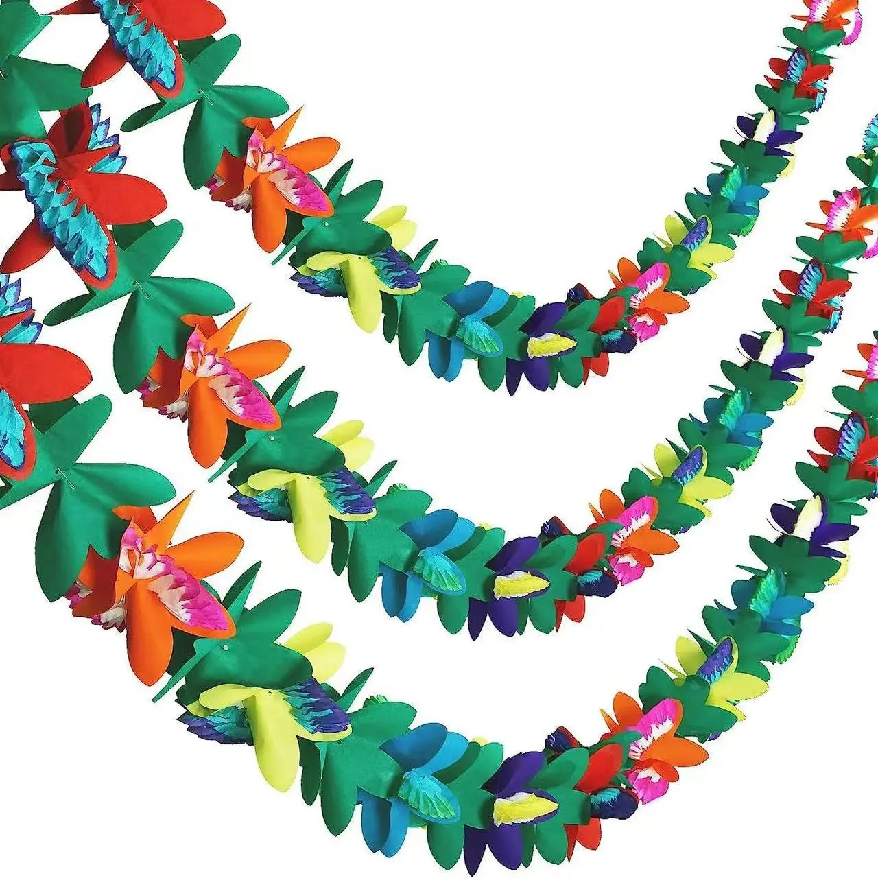 1PCX3M Hawaiian Luau Summer Tiki Bar Tropical Party Decor, Tropical Island Beach Supplies Tissue Colour Flower Garland Long Trop
1PCX3M Hawaiian Luau Summer Tiki Bar Tropical Party Decor, Tropical Island Beach Supplies Tissue Colour Flower Garland Long Trop