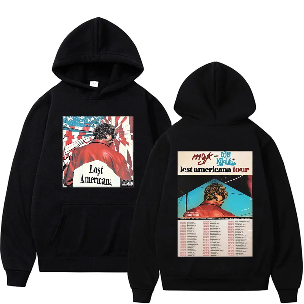 MGK Lost Americana Tour Hoodies Machine Gun Kelly 2026 Merch Sweatshirts Men Women Casual Fleece Oversized Pullovers Streetwear
MGK Lost Americana Tour Hoodies Machine Gun Kelly 2026 Merch Sweatshirts Men Women Casual Fleece Oversized Pullovers Streetwear