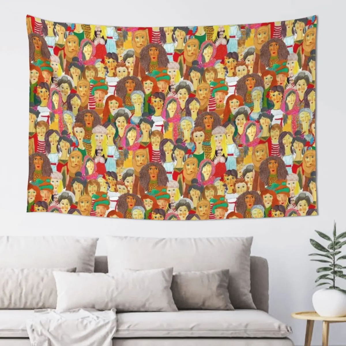Pattern #75 - The gaze of sisterhood Tapestry Room Decoration Accessories Decor For Bedroom Tapestry
Pattern #75 - The gaze of sisterhood Tapestry Room Decoration Accessories Decor For Bedroom Tapestry