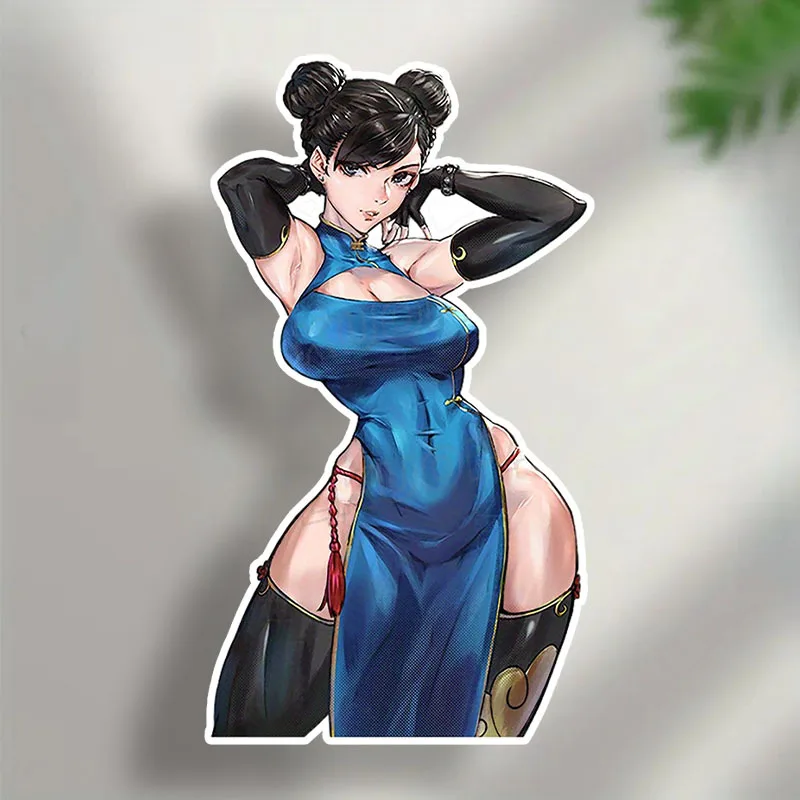 Привлекательная синяя наклейка аниме Cheongsam, уникальный клей для чехлов для телефонов, рюкзаков, ноутбуков, отлично подходит для любителей аниме и моды
Привлекательная синяя наклейка аниме Cheongsam, уникальный клей для чехлов для телефонов, рюкзаков, ноутбуков, отлично подходит для любителей аниме и моды