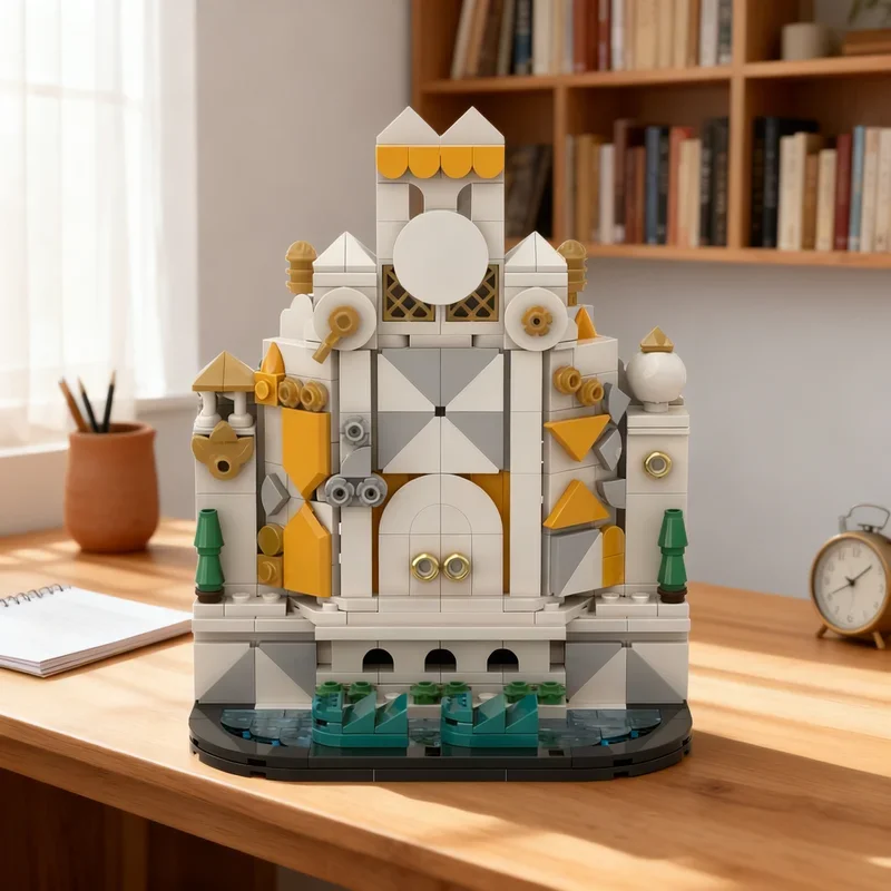 498pcs MOC Disneieny It S A Small World Microscale Clocktower Model Toy Building Blocks Architecture Festival Gifts Idea
498pcs MOC Disneieny It S A Small World Microscale Clocktower Model Toy Building Blocks Architecture Festival Gifts Idea