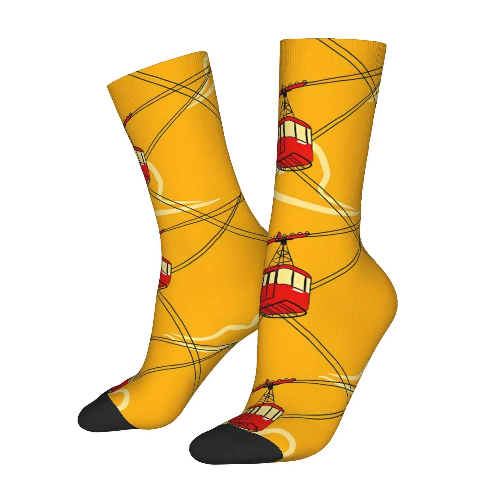 Cable Car Cartoon Pattern Sock Printed Man Polyester Fashion Popular
Cable Car Cartoon Pattern Sock Printed Man Polyester Fashion Popular