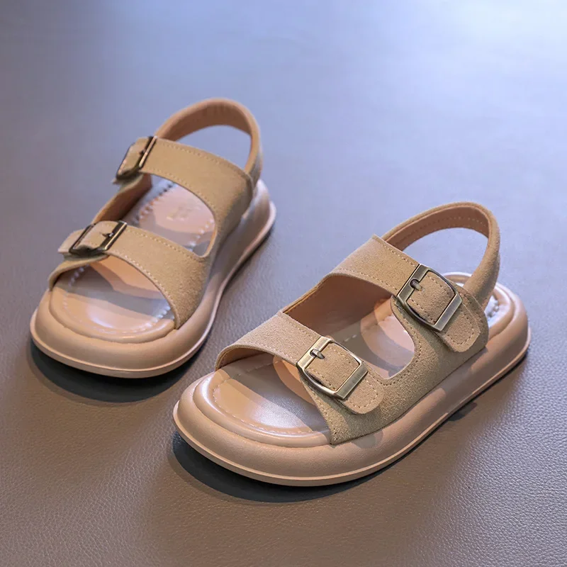 New Kids Beach Sandals Thick Bottom Summer Children's Sandals for Girls Classic Fashion Open-toe Versatile Toddlers Causal Shoes
New Kids Beach Sandals Thick Bottom Summer Children's Sandals for Girls Classic Fashion Open-toe Versatile Toddlers Causal Shoes