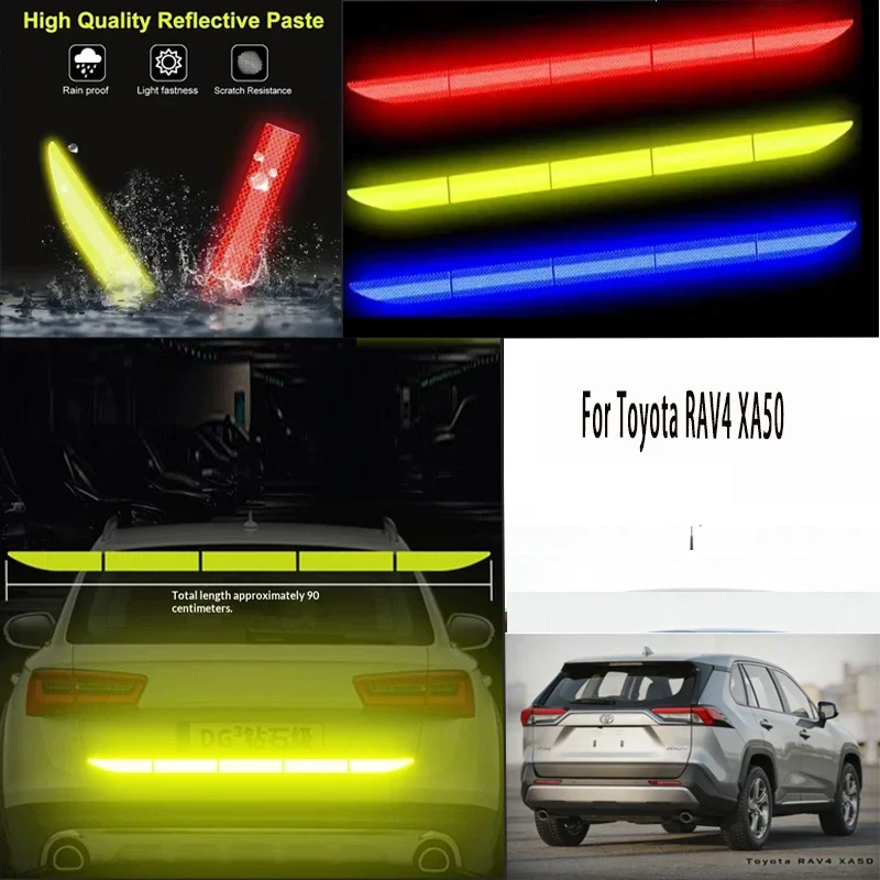 For Toyota RAV4 XA50 1pcs Reflective Warning Safety Tape-Car Trunk Anti-Collision
For Toyota RAV4 XA50 1pcs Reflective Warning Safety Tape-Car Trunk Anti-Collision
