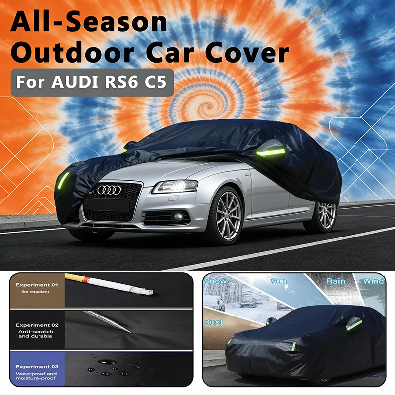 Автомобильный чехол для AUDI RS6 C5 - полная защита на открытом воздухе, водонепроницаемый пылезащитный термостойкий снежный чехол на лобовое стекло автомобиля
Автомобильный чехол для AUDI RS6 C5 - полная защита на открытом воздухе, водонепроницаемый пылезащитный термостойкий снежный чехол на лобовое стекло автомобиля