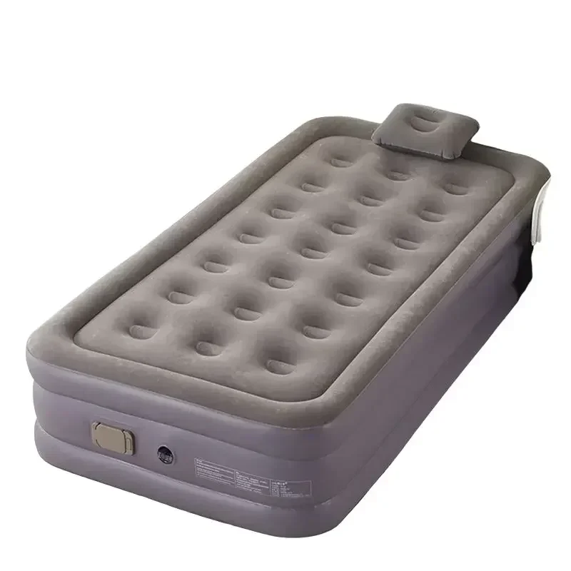 Camping Foldable Single Mattress Floor Elastic Sleep Inflatable Mattress Hand Pump Materasso Gonfiabile Furniture For Bedroom
Camping Foldable Single Mattress Floor Elastic Sleep Inflatable Mattress Hand Pump Materasso Gonfiabile Furniture For Bedroom