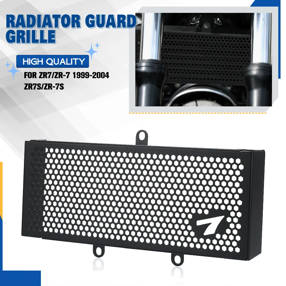 FOR Kawasaki ZR7S/ZR-7S 2001-2002-2003-2004 ZR7/ZR-7 Radiator Grille Guard Cover Water Tank Protection Motorcycle Accessories
FOR Kawasaki ZR7S/ZR-7S 2001-2002-2003-2004 ZR7/ZR-7 Radiator Grille Guard Cover Water Tank Protection Motorcycle Accessories