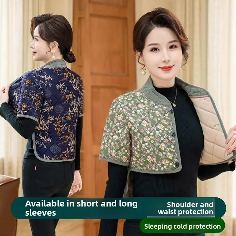 Теплый хлопковый жилет для женщин на осень-зиму: защита от холода и согревание плеч и шеи
Теплый хлопковый жилет для женщин на осень-зиму: защита от холода и согревание плеч и шеи