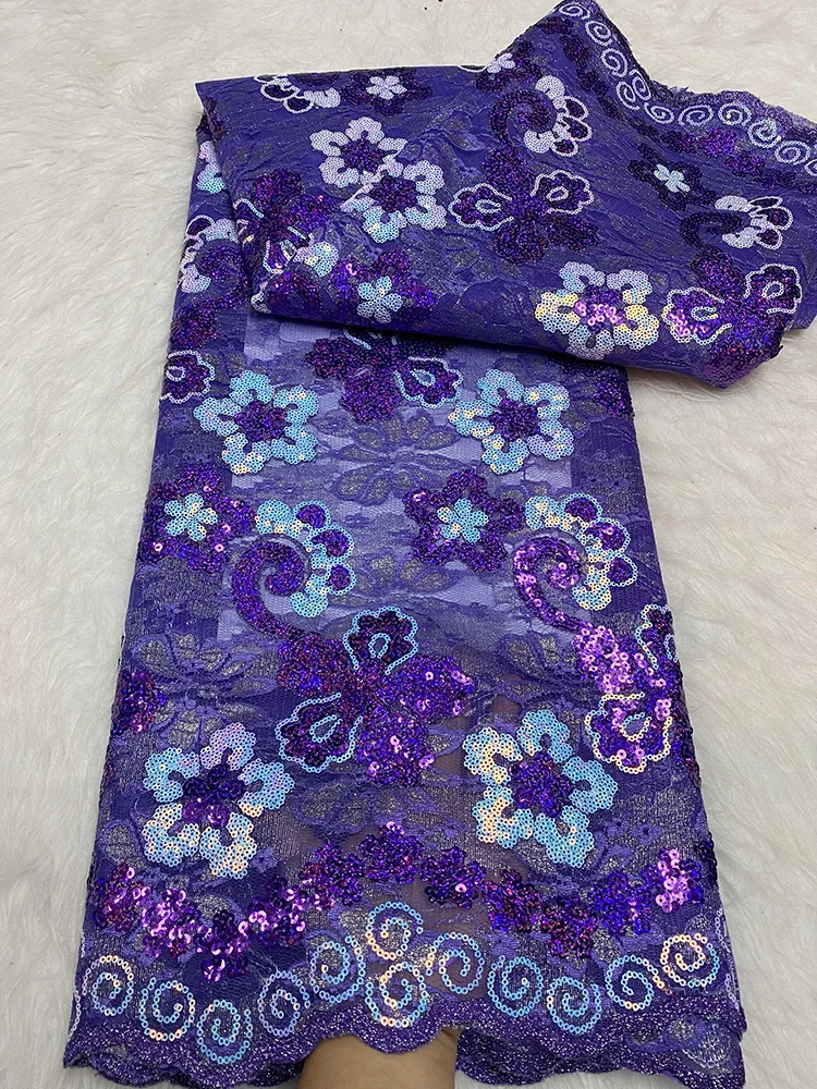 Purple African Lace Fabric, Organza Sequin Tulle, Mesh Embroidery, Wedding Bridal Fabric, High Quality Dresses, Fashion, 2024
Purple African Lace Fabric, Organza Sequin Tulle, Mesh Embroidery, Wedding Bridal Fabric, High Quality Dresses, Fashion, 2024