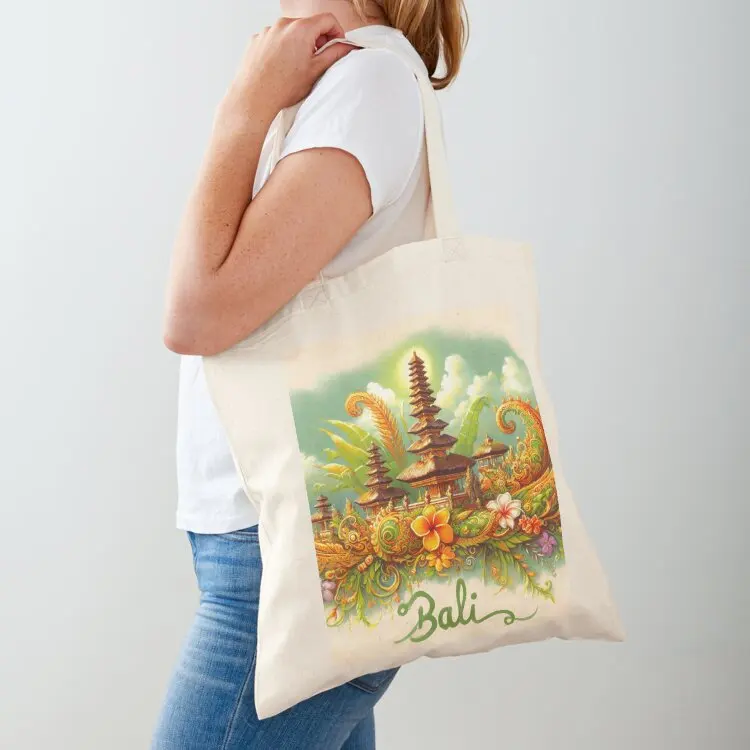 Bali Oil Painting Tote Bag handbag supermarket folding bag Customizable tote bag
Bali Oil Painting Tote Bag handbag supermarket folding bag Customizable tote bag