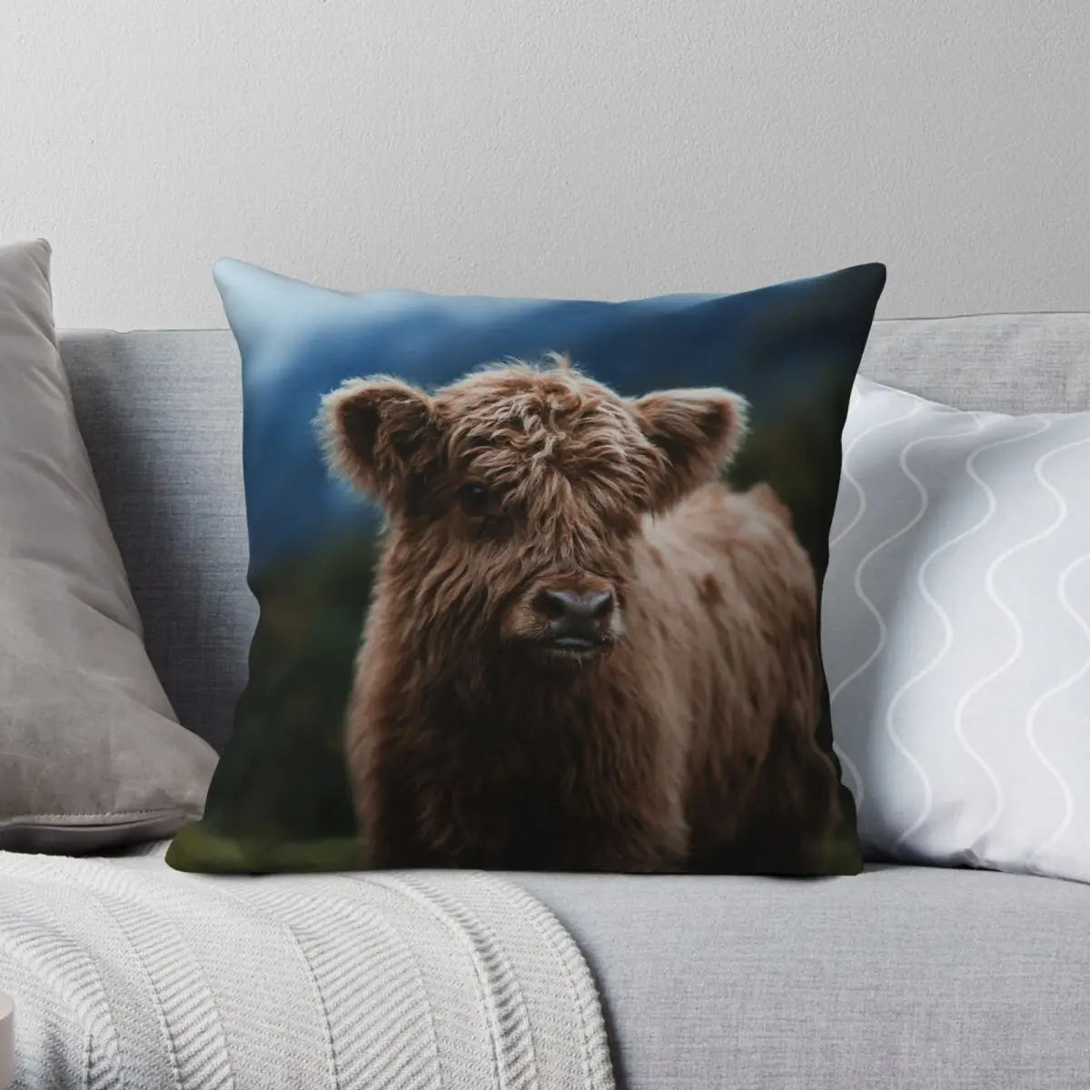 Baby Highland Cow Pillowcase Polyester Linen Velvet Creative Zip Decor Pillow Case Bed Cushion Cover Wholesale
Baby Highland Cow Pillowcase Polyester Linen Velvet Creative Zip Decor Pillow Case Bed Cushion Cover Wholesale