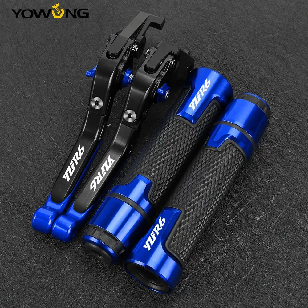 FOR YAMAHA YZFR6 YZF R6 YZF-R6 2005-2016 2015 2014 2013 Motorcycle Accessories Aluminum Brake Clutch Levers Handlebar Grips ends
FOR YAMAHA YZFR6 YZF R6 YZF-R6 2005-2016 2015 2014 2013 Motorcycle Accessories Aluminum Brake Clutch Levers Handlebar Grips ends