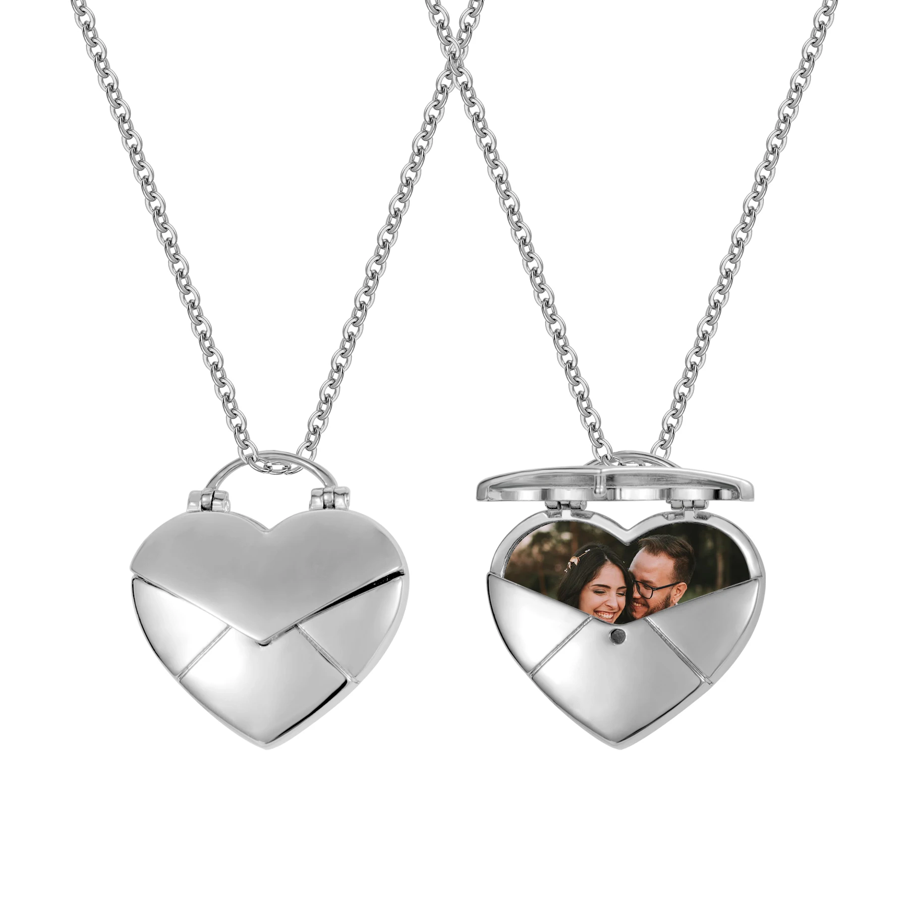 Custom Photo Locket Necklace Golden Heart Pendant Opens To Insert Picture Personalized Keepsake Gift For Girlfriend Christmas
Custom Photo Locket Necklace Golden Heart Pendant Opens To Insert Picture Personalized Keepsake Gift For Girlfriend Christmas