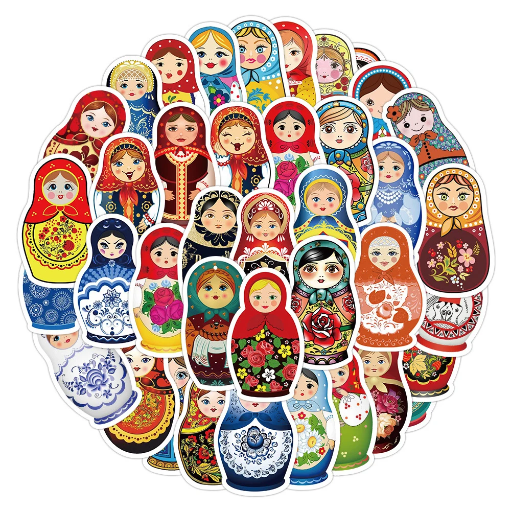 10/30/50pcs Cute Russian Nesting Dolls Cartoon Decoration Stickers Decals Phone Stationery Laptop Waterproof Cute Kids Sticker
10/30/50pcs Cute Russian Nesting Dolls Cartoon Decoration Stickers Decals Phone Stationery Laptop Waterproof Cute Kids Sticker