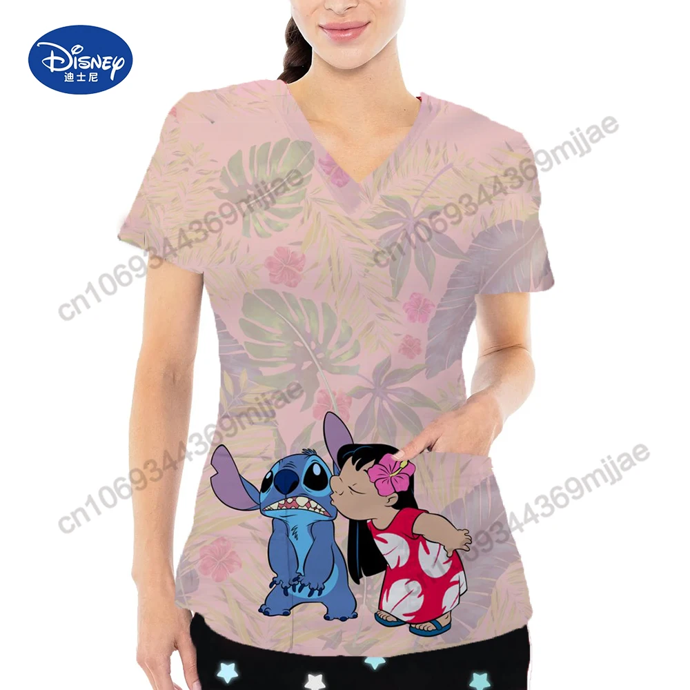 Summer Short Sleeves Clothes for Women Pocket Female T-shirts Fashion V-neck Women's Tops Cartoon Character Tops Free Shipping
Summer Short Sleeves Clothes for Women Pocket Female T-shirts Fashion V-neck Women's Tops Cartoon Character Tops Free Shipping