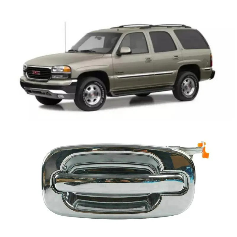 Хромированная наружная дверная ручка, 2 шт., передняя и задняя для GMC Yukon 2000 2001 2002 2003 2004 2005 2006
Хромированная наружная дверная ручка, 2 шт., передняя и задняя для GMC Yukon 2000 2001 2002 2003 2004 2005 2006