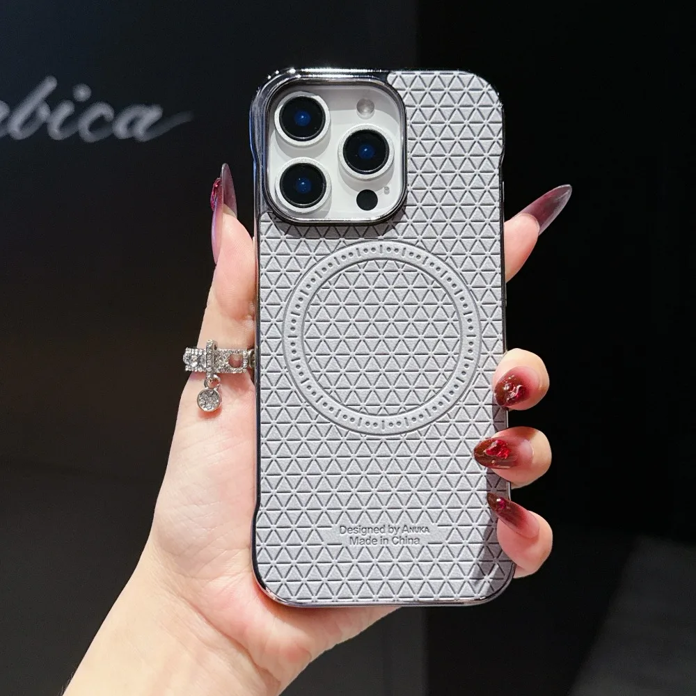 Luxury Leather Texture Magnetic Case For iPhone 17 16 15 14 13 Pro Max Ultra Thin Shockproof Camera Lens Protector Cover
Luxury Leather Texture Magnetic Case For iPhone 17 16 15 14 13 Pro Max Ultra Thin Shockproof Camera Lens Protector Cover