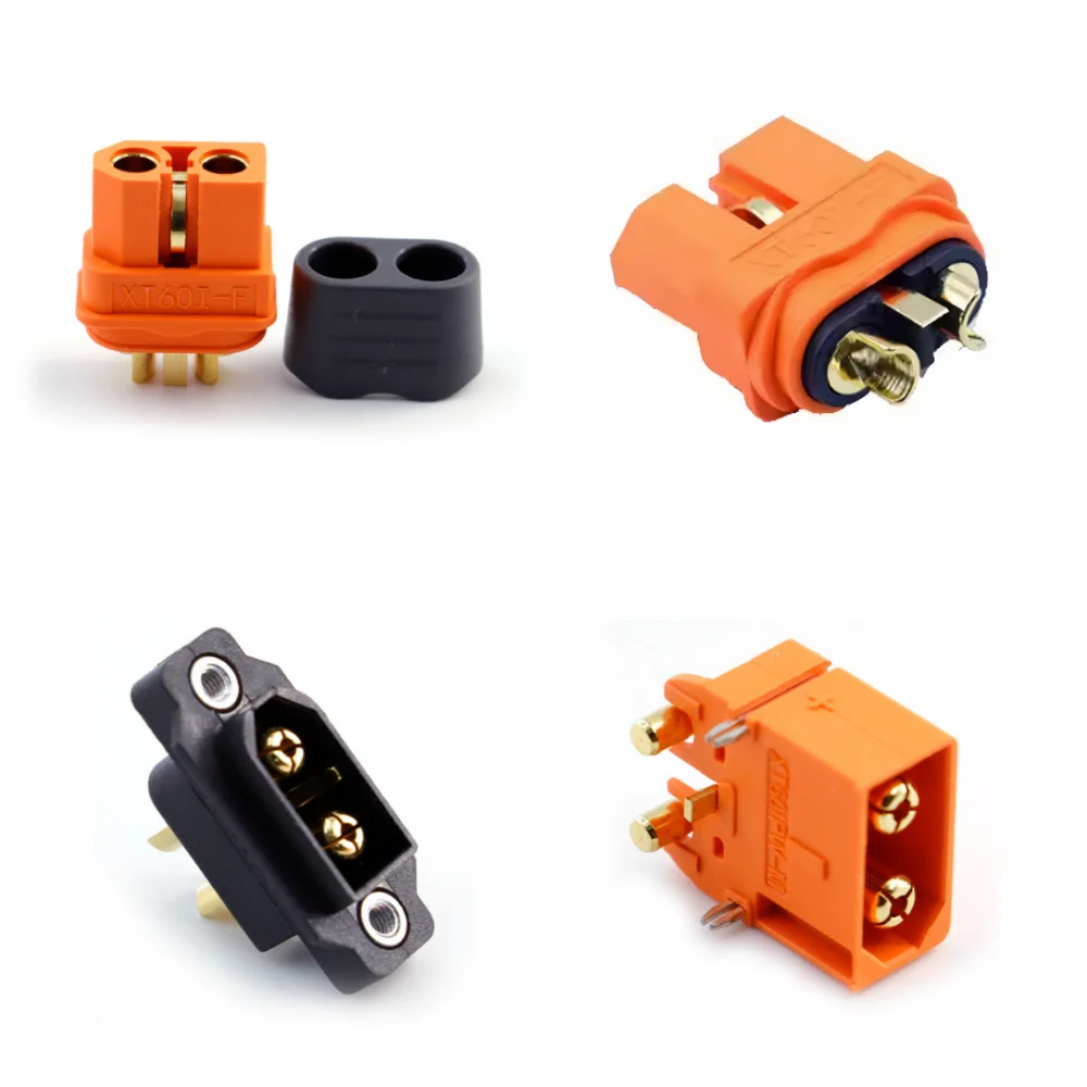 2pcs Amass XT60I Series Plug High Current Gold-plated Brass XT60I-F Connector Easy To Install Signal 2+1 Wire Cable Plug
2pcs Amass XT60I Series Plug High Current Gold-plated Brass XT60I-F Connector Easy To Install Signal 2+1 Wire Cable Plug