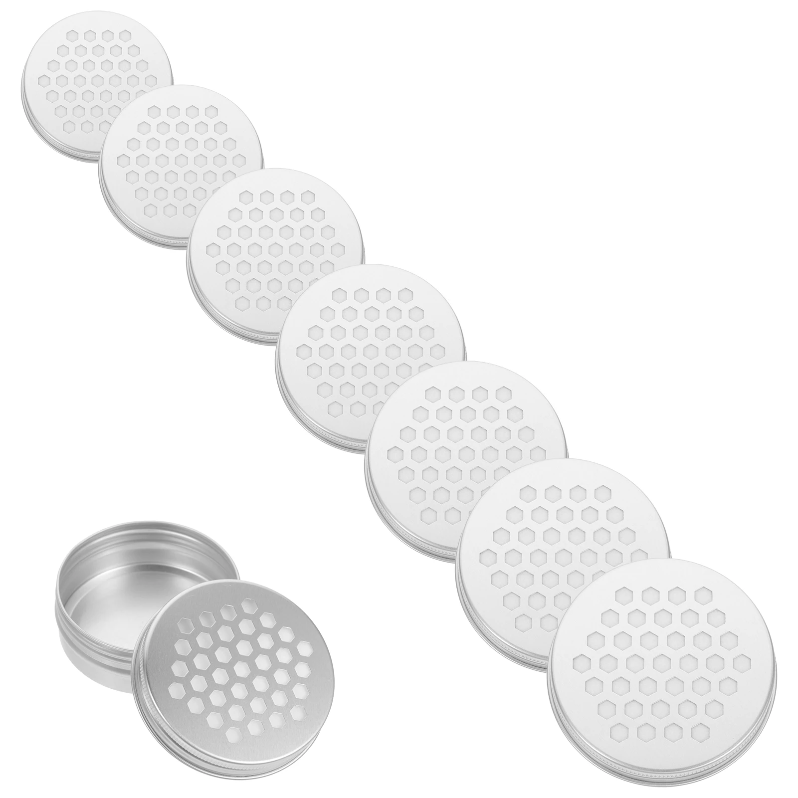 10pcs Incense Beads Can 60ml Hollow Lid Aluminium Tins Home Scent Diffuser Dog Training Metal Box Aroma Holder
10pcs Incense Beads Can 60ml Hollow Lid Aluminium Tins Home Scent Diffuser Dog Training Metal Box Aroma Holder