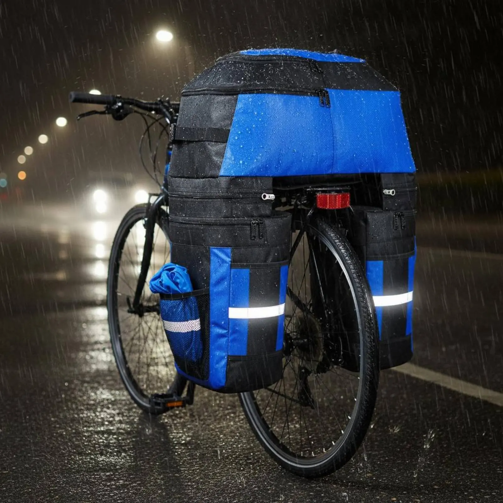 Rear Rack Pannier Bag Rain Cover Bike Pannier Bag Rear Rack Panniers Weather-Resistant Cycling Gear Easy to Install for Cyclists
Rear Rack Pannier Bag Rain Cover Bike Pannier Bag Rear Rack Panniers Weather-Resistant Cycling Gear Easy to Install for Cyclists