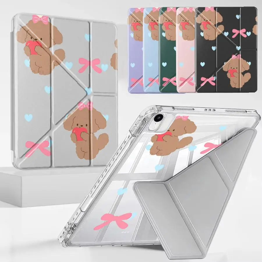 Tablet Case For iPad Pro 11th 10th 9th 8th 7th 12.9inch Pro 2025 Air 4 5 M3 M2 M4 11inch Mini 6 7 Holder Cover Y-Fold Cute Teddy
Tablet Case For iPad Pro 11th 10th 9th 8th 7th 12.9inch Pro 2025 Air 4 5 M3 M2 M4 11inch Mini 6 7 Holder Cover Y-Fold Cute Teddy