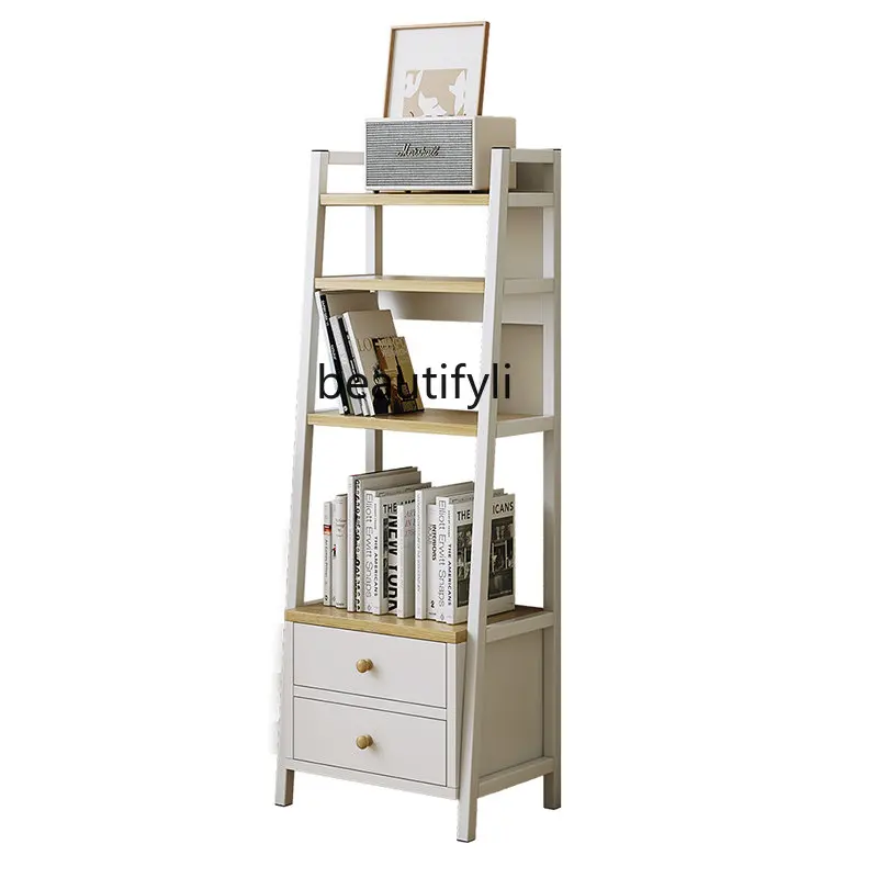 zq Simple Bookshelf and Storage Shelf Floor Home Bookcase Children's Reading Rack White Iron Storage Cabinet
zq Simple Bookshelf and Storage Shelf Floor Home Bookcase Children's Reading Rack White Iron Storage Cabinet