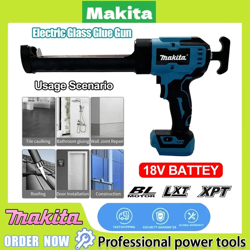 Makita Tool Wireless Glass Doors Windows Electric Glass Glue Gun Cement Glass Adhesive Glue Seal Sealant Filling Sewing Gun
Makita Tool Wireless Glass Doors Windows Electric Glass Glue Gun Cement Glass Adhesive Glue Seal Sealant Filling Sewing Gun