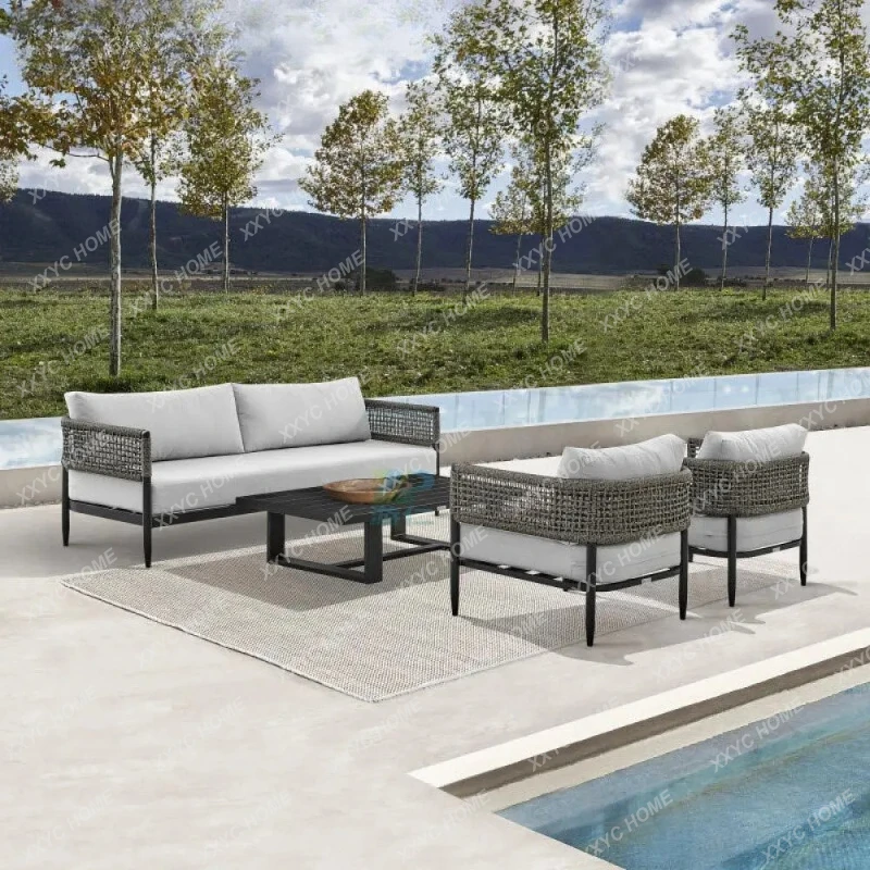 LXOutdoor sofa villa hotel rattan leisure balcony open-air sofa waterproof coffee table combination
LXOutdoor sofa villa hotel rattan leisure balcony open-air sofa waterproof coffee table combination