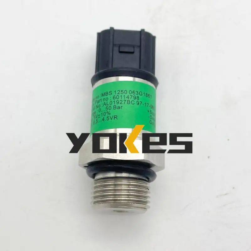 60114798 SY215 SY365 Low Pressure Sensor MBS1250 0-50Bar for Sany Parts Excavator Accessories
60114798 SY215 SY365 Low Pressure Sensor MBS1250 0-50Bar for Sany Parts Excavator Accessories