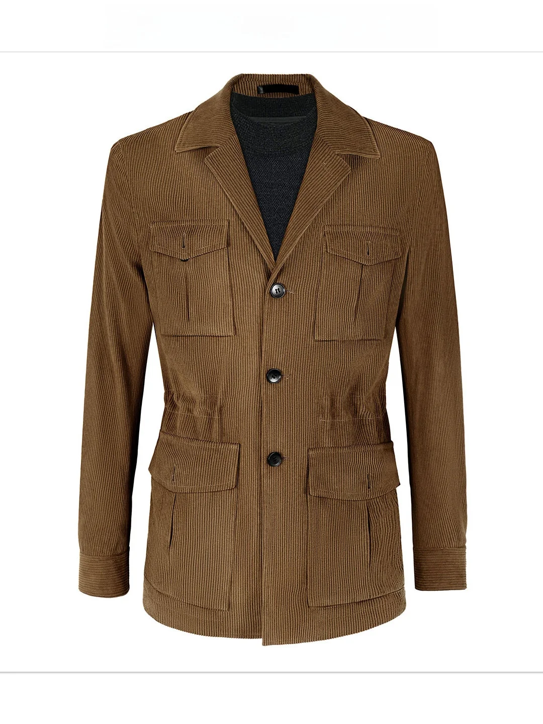 Retro Sle Men's Corduroy Jaet Versatile Casual American Hunting Clothes Multi-ket Slim Fit Summer Outerwear JK240
Retro Sle Men's Corduroy Jaet Versatile Casual American Hunting Clothes Multi-ket Slim Fit Summer Outerwear JK240