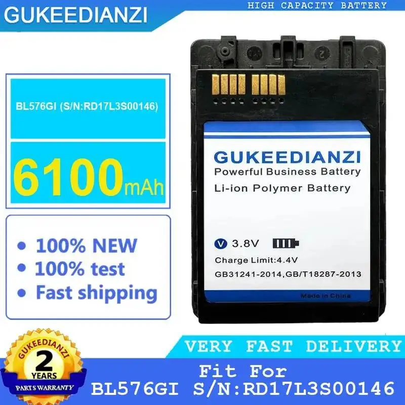Fit For BL576GI S N:RD17L3S00146 6100Mah High-Efficiency Battery
Fit For BL576GI S N:RD17L3S00146 6100Mah High-Efficiency Battery